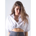 SIRENE EGEENNE Charis Top WHITE