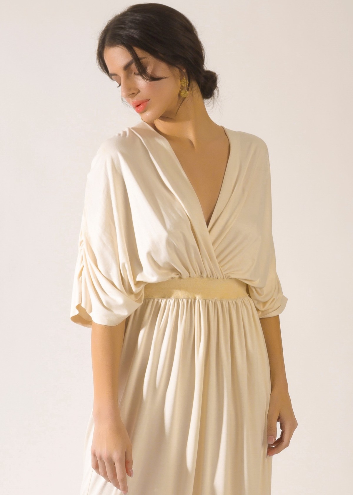 SIRENE EGEENNE dress  Olympias IVORY