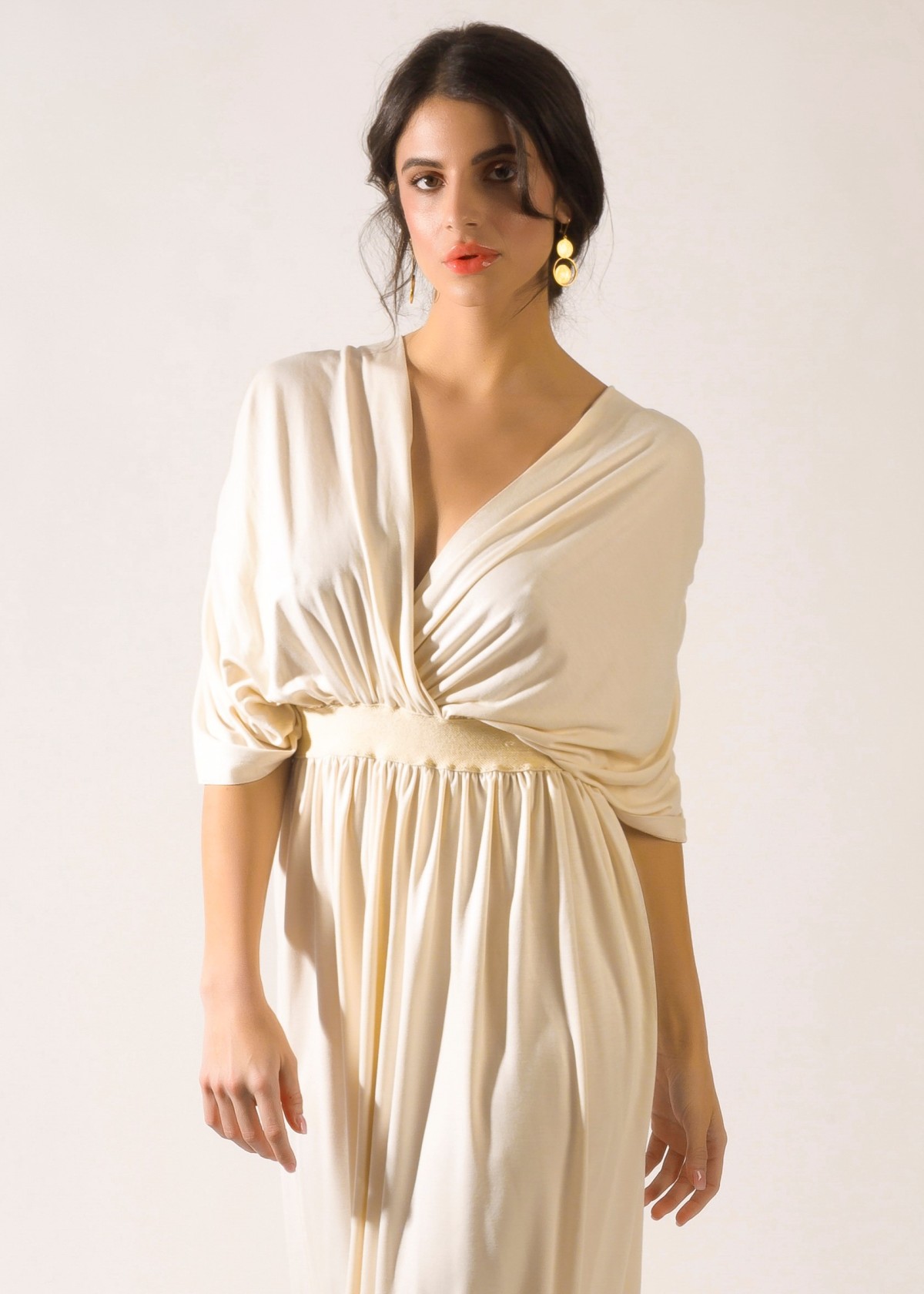 SIRENE EGEENNE dress  Olympias IVORY