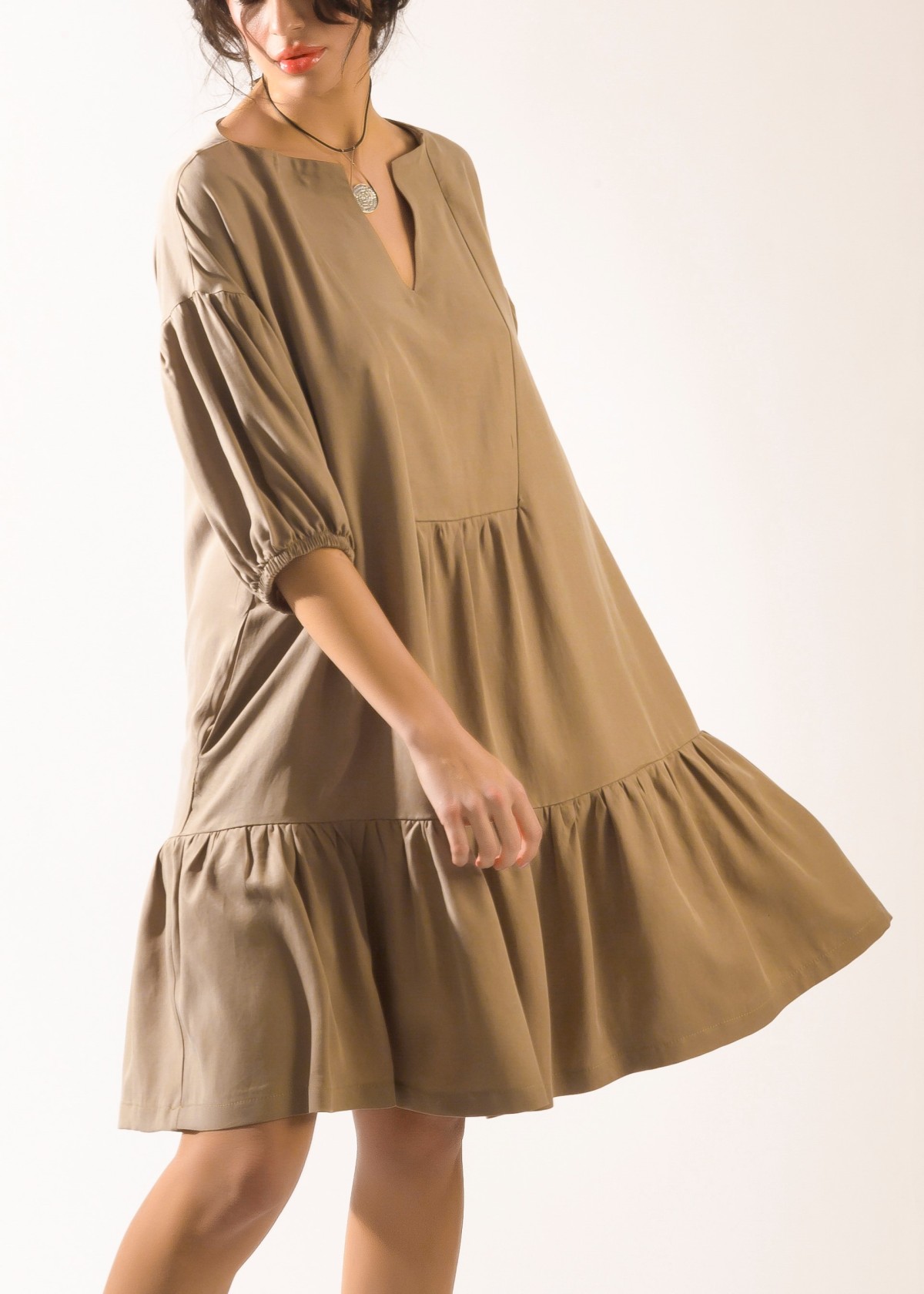 SIRENE EGEENNE dress  Anthea SAND