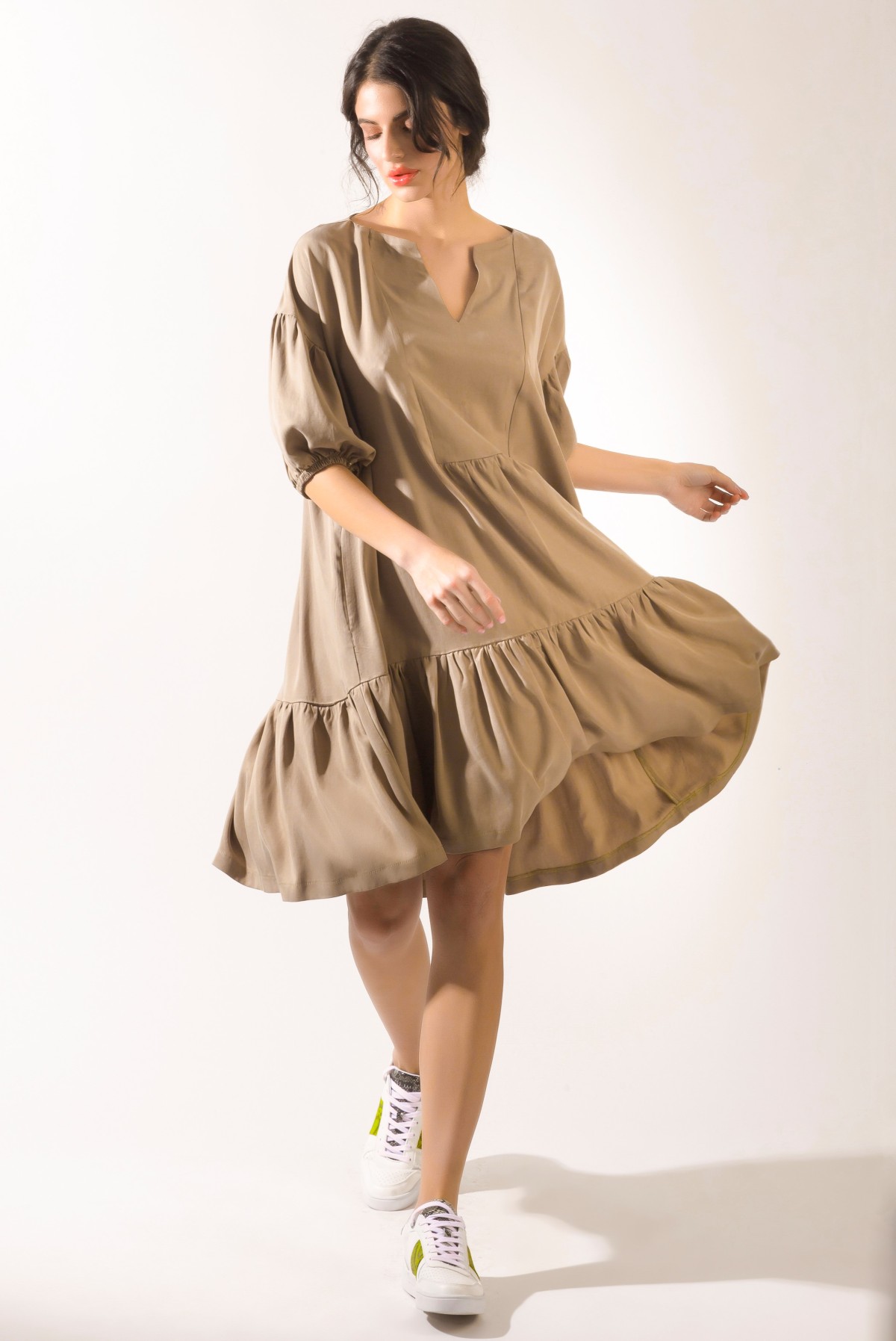 SIRENE EGEENNE dress  Anthea SAND