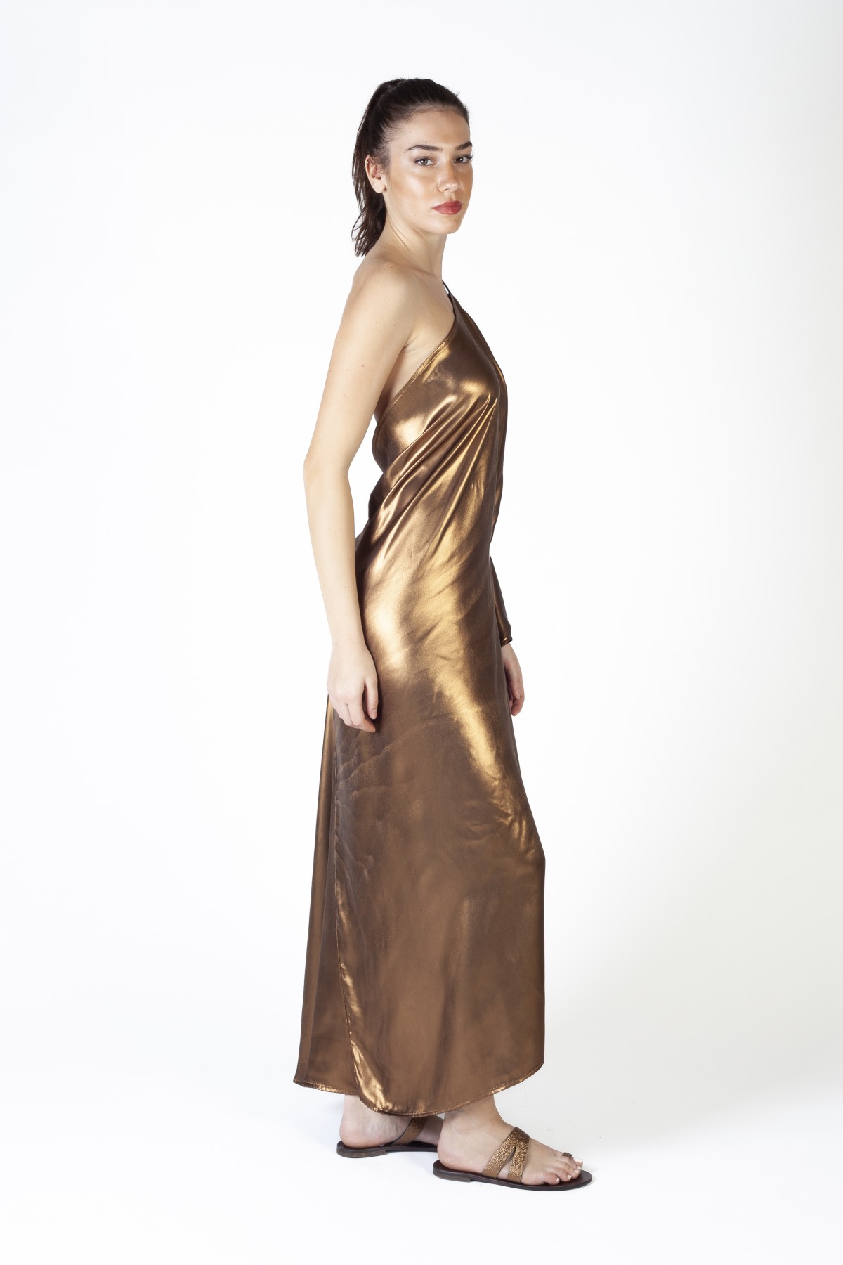 SIRENE EGEENNE Dress PHRYNE Bronze