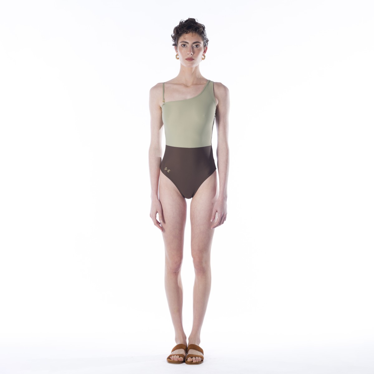 SIRENE EGEENNE Swimwear one piece Stephanie OLIVE-BROWN