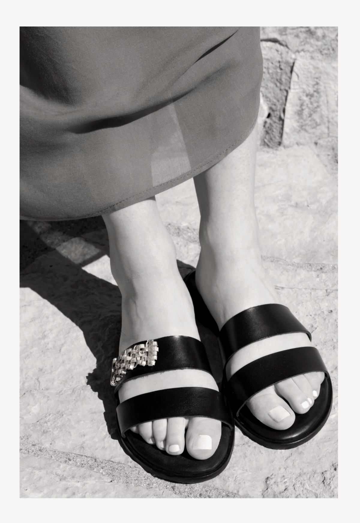 SIRENE EGEENNE X VASSILIS MORALIS Sandal SILVER