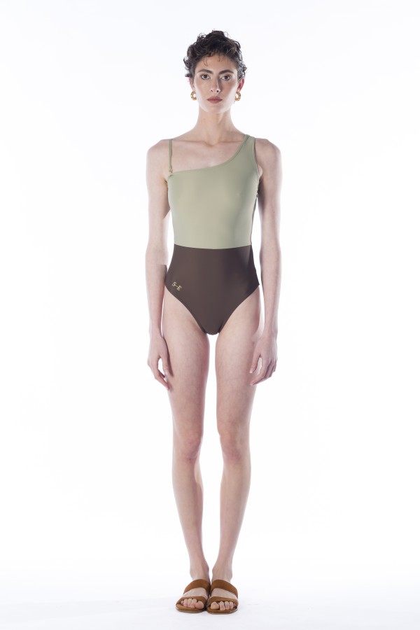 SIRENE EGEENNE Swimwear one piece Stephanie OLIVE-BROWN